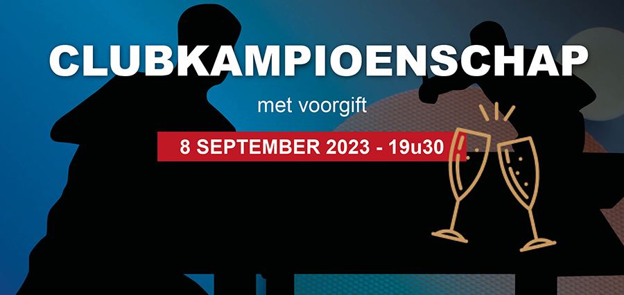 Clubkampioenschap sept 2023